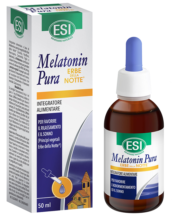 ESI MELATONIN PURA GOCCE ERBE NOTTE 50 ML - Farmaunclick.it