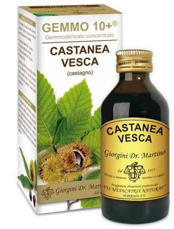 CASTAGNO LIQUIDO ANALCOLICO GEMMO 10+ 100 ML - Farmaunclick.it