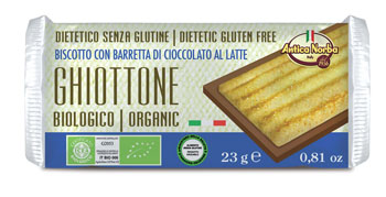GHIOTTONE BISCOTTO ACCOPPIATO CON CIOCCOLATO AL LATTE 23 G - Farmaunclick.it