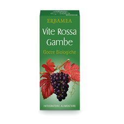 VITE ROSSA GAMBE GOCCE BIOLOGICHE 100 ML - Farmaunclick.it