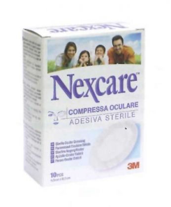 COMPRESSA OCULARE NEXCARE 10 PEZZI - Farmaunclick.it