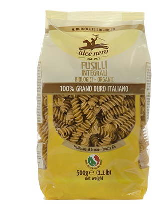 FUSILLI INTEGRALI BIO 500 G - Farmaunclick.it