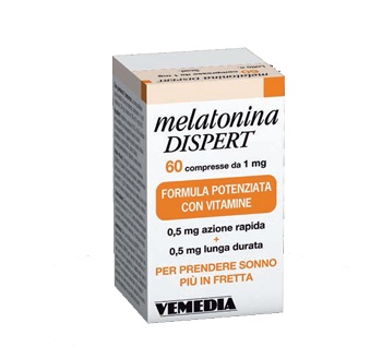 MELATONINA DISPERT 1MG DI MELATONINA 60 COMPRESSE - Farmaunclick.it