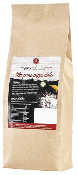 REVOLUTION MIX PANE PIZZA E IMPASTI LIEVITATI 1KG - Farmaunclick.it