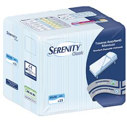TRAVERSA SALVAMATERASSO PER INCONTINENZA SERENITY CLASSIC ALOE 60X90CM 15 PEZZI FARMABILITY - Farmaunclick.it