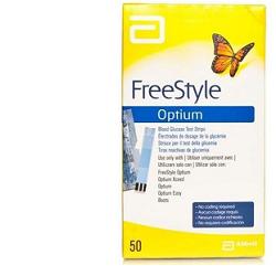 STRISCE MISURAZIONE GLICEMIA FREESTYLE OPTIUM TEST STRIPS 25 PEZZI - Farmaunclick.it