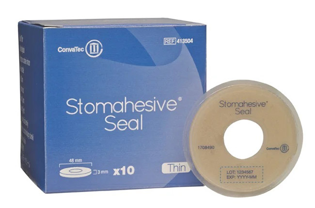 ANELLO STOMIA STOMAHESIVE SEAL FORO APERTURA 18MM DIAMETRO 48MM 10 PEZZI - Farmaunclick.it