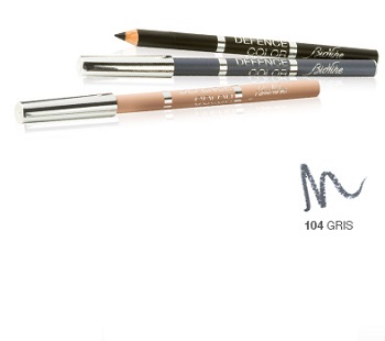 DEFENCE COLOR BIONIKE MATITA OCCHI KOHL & KAJAL 104 GRIS - Farmaunclick.it