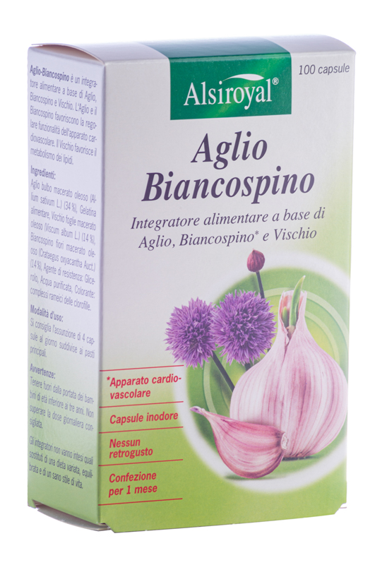AGLIO BIANCOSPINO 100 CAPSULE - Farmaunclick.it