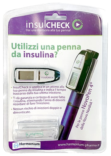 INSULCHECK NOVOPEN 4 TIMER PENNA INSULINA - Farmaunclick.it