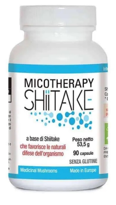 MICOTHERAPY SHIITAKE 90 CAPSULE FLACONE 53,50 G - Farmaunclick.it
