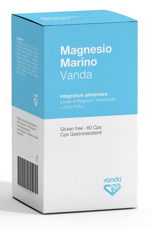 MAGNESIO MARINO VANDA 60 CAPSULE - Farmaunclick.it
