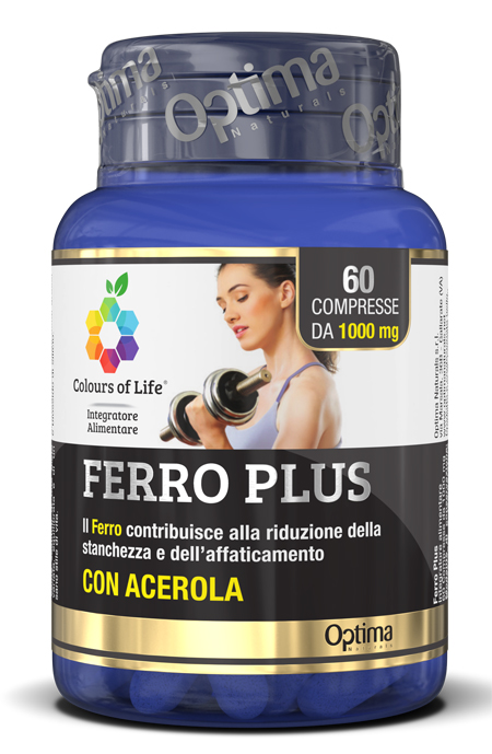 COLOURS OF LIFE FERRO PLUS 60 COMPRESSE 1000 MG - Farmaunclick.it