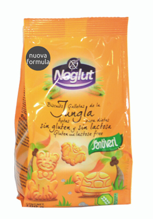 NOGLUT INTOLLERANCE BISCOTTI DELLA GIUNGLA SENZA GLUTINE BUSTA 100 G - Farmaunclick.it