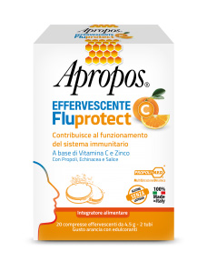 APROPOS FLUPROTECT EFFERVESCENTE C 20 COMPRESSE - Farmaunclick.it