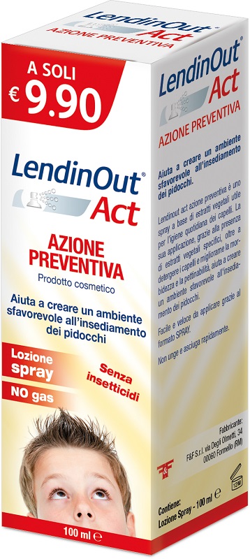 LENDINOUT ACT AZIONE PREVENTIVA SPRAY - Farmaunclick.it