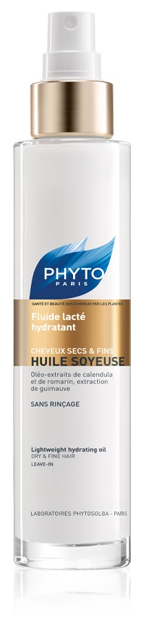 PHYTO HUILE SOYEUSE FLUIDO LATTESCENTE OLIO PER CAPELLI SECCHI E FINI 100 ML - Farmaunclick.it