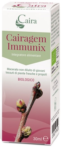 CAIRAGEM IMMUNIX GEMMODERIVATO BIO GOCCE 30 ML - Farmaunclick.it
