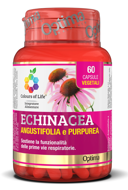 COLOURS OF LIFE ECHINACEA 60 CAPSULE VEGETALI 500 MG - Farmaunclick.it