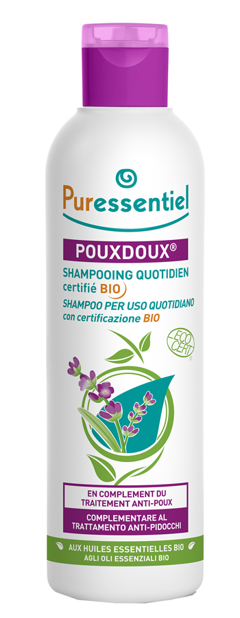 PURESSENTIEL SHAMPOO POUXDOUX ANTI-PIDOCCHI 200 ML - Farmaunclick.it