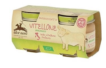 OMOGENEIZZATO DI VITELLONE BABY FOOD BIO 2 X 80 G - Farmaunclick.it
