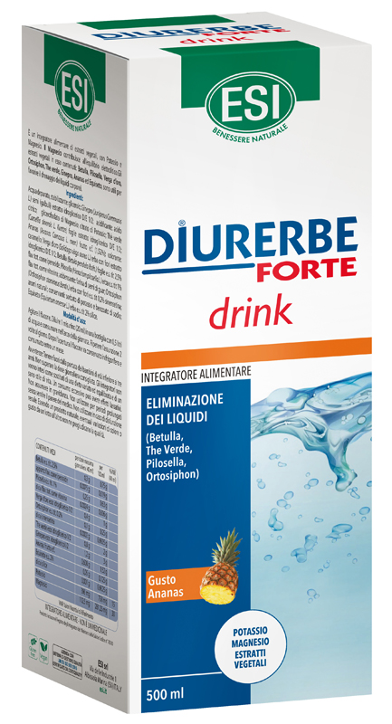 ESI DIURERBE FORTE DRINK ANANAS 500 ML - Farmaunclick.it
