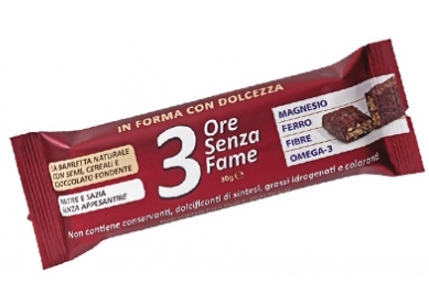 RILEVO 3 ORE SENZA FAME BARRETTA 30 G - Farmaunclick.it