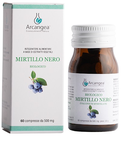 MIRTILLO NERO BIOLOGICO 60 COMPRESSE - Farmaunclick.it