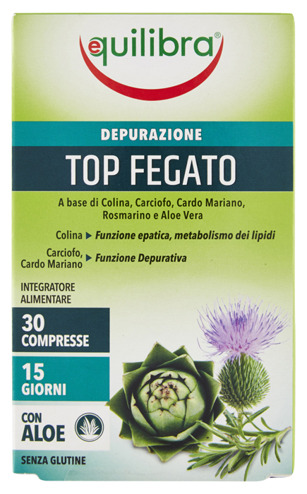 TOP FEGATO 30 COMPRESSE - Farmaunclick.it