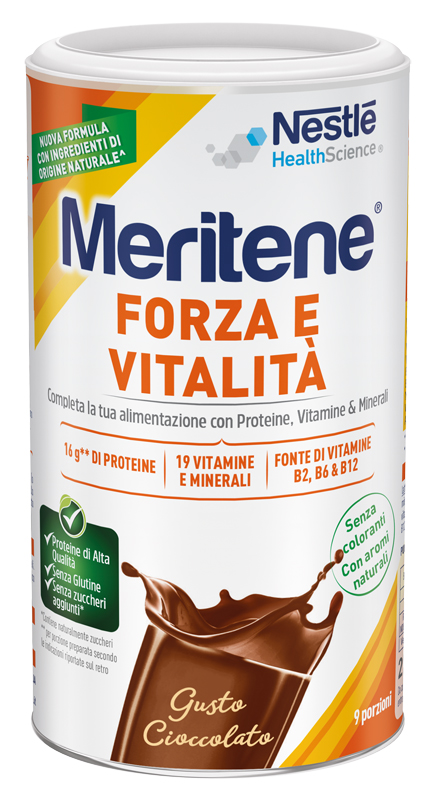 MERITENE FORZA E VITALITA' CIOCCOLATO 270 G - Farmaunclick.it