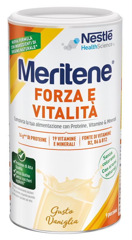 MERITENE FORZA E VITALITA' VANIGLIA 270 G - Farmaunclick.it