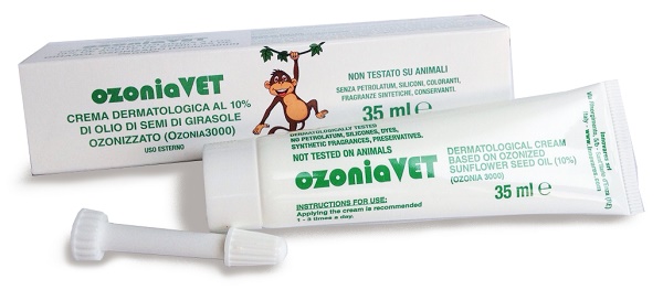 OZONIAVET CREMA DERMATOLOGICA VETERINARIA 35 ML - Farmaunclick.it