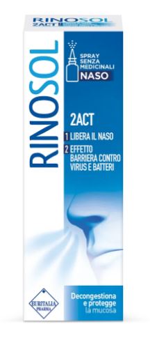 SPRAY NASALE RINOSOL 2ACT 15 ML - Farmaunclick.it