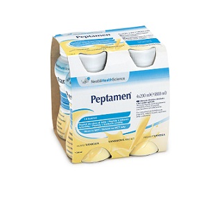 PEPTAMEN VANIGLIA 4 X 200 ML - Farmaunclick.it