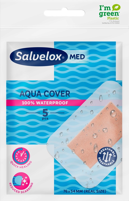 CEROTTO SALVELOX MED AQUA COVER 12X5 CM 5 PEZZI - Farmaunclick.it