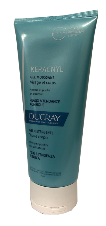 KERACNYL GEL MOUSSANT VISO CORPO 200 ML - Farmaunclick.it