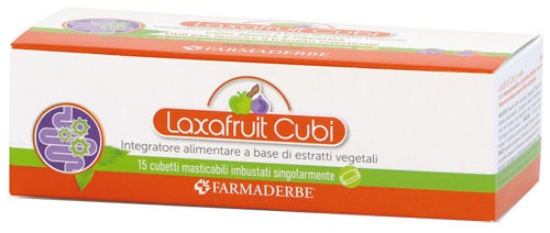 LAXAFRUIT 15 CUBETTI MASTICABILI 150 G - Farmaunclick.it