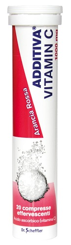 ADDITIVA VITAMINA C ARANCIA ROSSA 1G 20 COMPRESSE - Farmaunclick.it