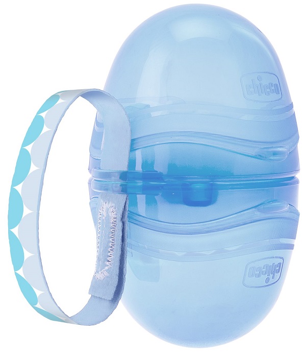 CHICCO PORTASUCCHIETTO DOPPIO BLU 1 PEZZO - Farmaunclick.it