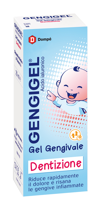 GENGIGEL GEL DENTIZIONE ACIDO IALURONICO 20 ML - Farmaunclick.it