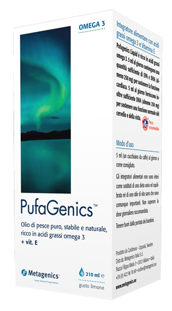 PUFAGENICS LIQUID LIMONE 210 ML - Farmaunclick.it