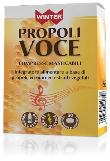 WINTER PROPOLI VOCE 30 COMPRESSE MASTICABILI - Farmaunclick.it