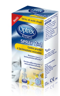 SPRAY OCULARE OPTREX ACTIMIST 2 IN 1 CONTRO IL PRURITO 1 PEZZO - Farmaunclick.it