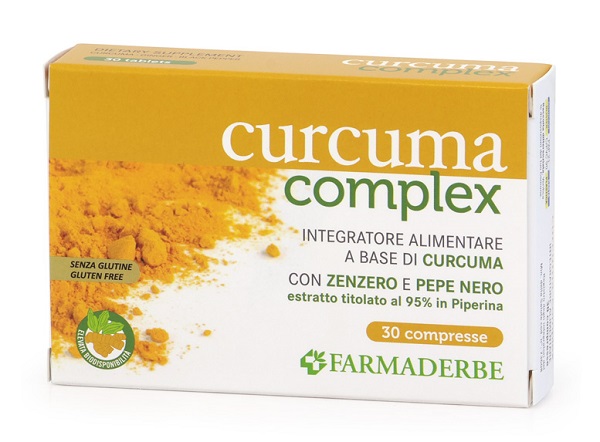 CURCUMA COMPLEX 30 COMPRESSE - Farmaunclick.it