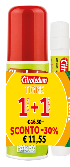 CITROLEDUM TIGRE KIT SPRAY 75 ML + STICK 10 ML - Farmaunclick.it