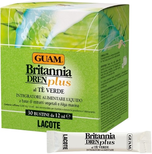 GUAM BRITANNIA DREN PLUS 30 BUSTINE DA 12 ML - Farmaunclick.it