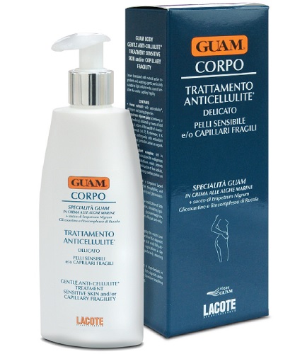 GUAM CREMA CORPO TRATTAMENTO ANTICELLULITE DELICATO PER PELLI SENSIBILI E O CAPILLARI FRAGILI 200 ML - Farmaunclick.it