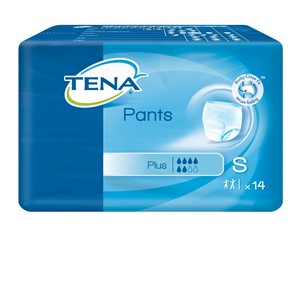 PANNOLONE A MUTANDINA TENA PANTS PLUS TAGLIA SMALL 14 PEZZI - Farmaunclick.it