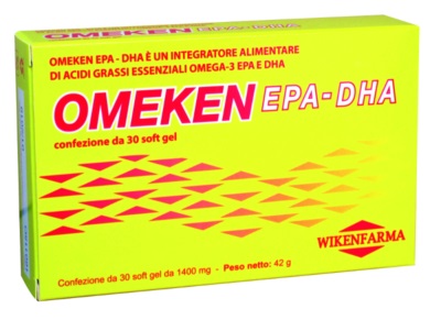 OMEKEN EPA/DHA 30 PERLE BLISTER 42 G - Farmaunclick.it