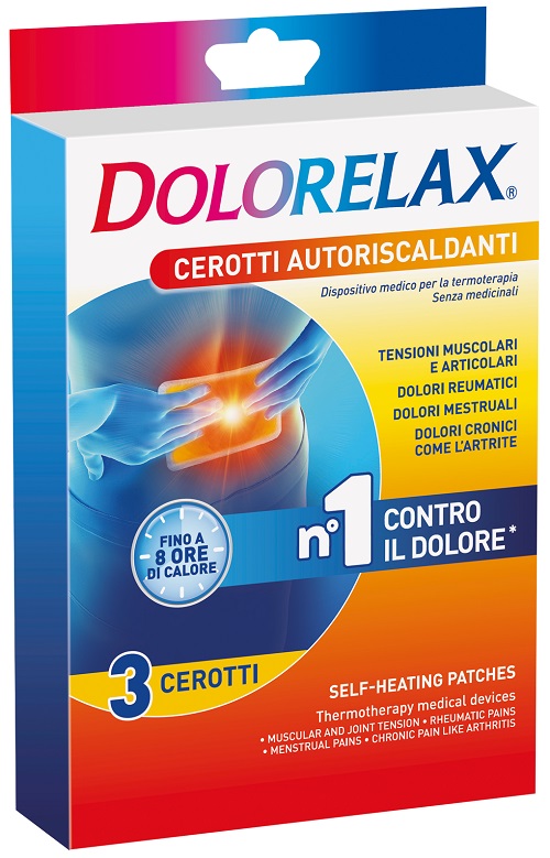 DOLORELAX CEROTTO EFFETTO CALDO 3 PEZZI - Farmaunclick.it